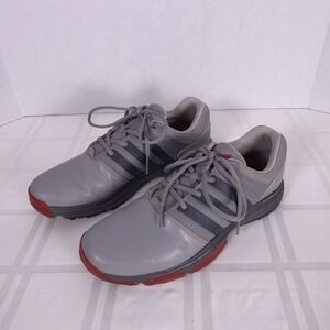 Adidas Mens Tour 360 Traxion Bounce Q44714 Gray Spikeless Golf Shoes Size 10 US